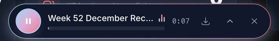 Enhanced Podcast Experience